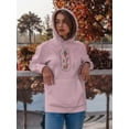 thumbnail image 2 of Remember To Be Happy Quote Hoodie Women -Image by Shutterstock, Female 5X-Large, 2 of 4