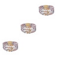 thumbnail image 4 of Brazalete de Cuero Multi-capas Sonducket con Estampado de Leopardo Blanco, 4 of 6