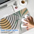 thumbnail image 4 of Long Mouse Pads for Desk,Orange Boho Geometric and Plant (2) Desk Mats on Top Of Desks, Desk Mouse Pad Extra Large with 3mm Non-Slip Base and Stitched Edge for Gaming,Work,Home 31.5"x11.8", 4 of 5