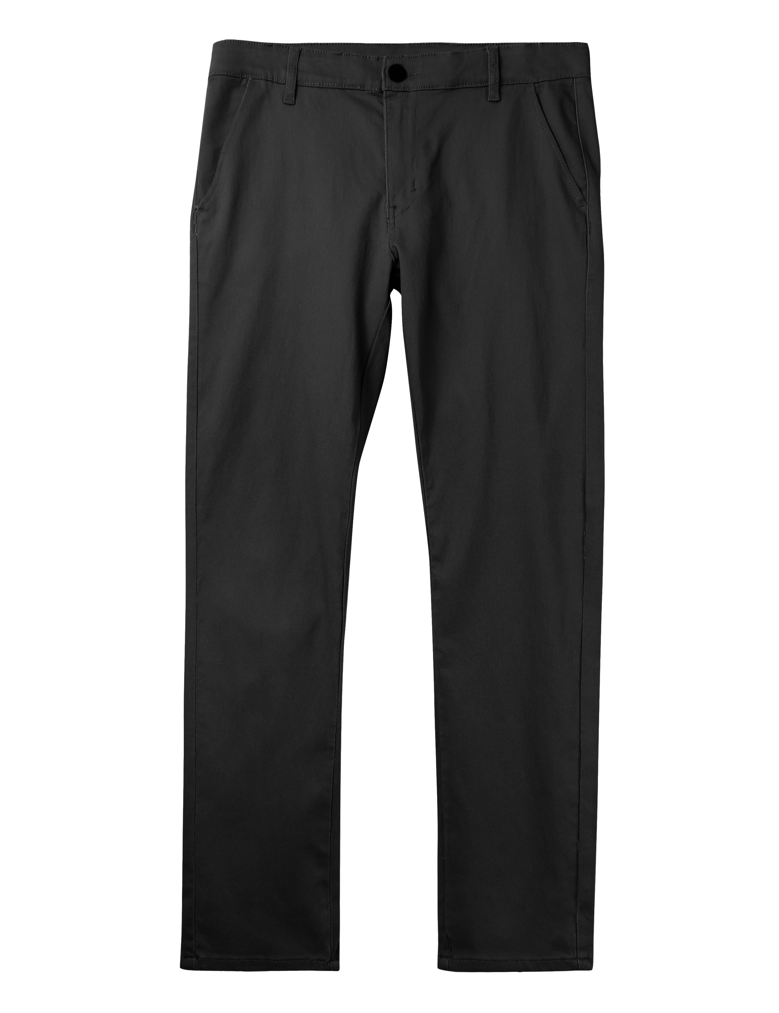 Men's Stretch Slim Fit Twill Denim Jeans Comfortable Working Chino