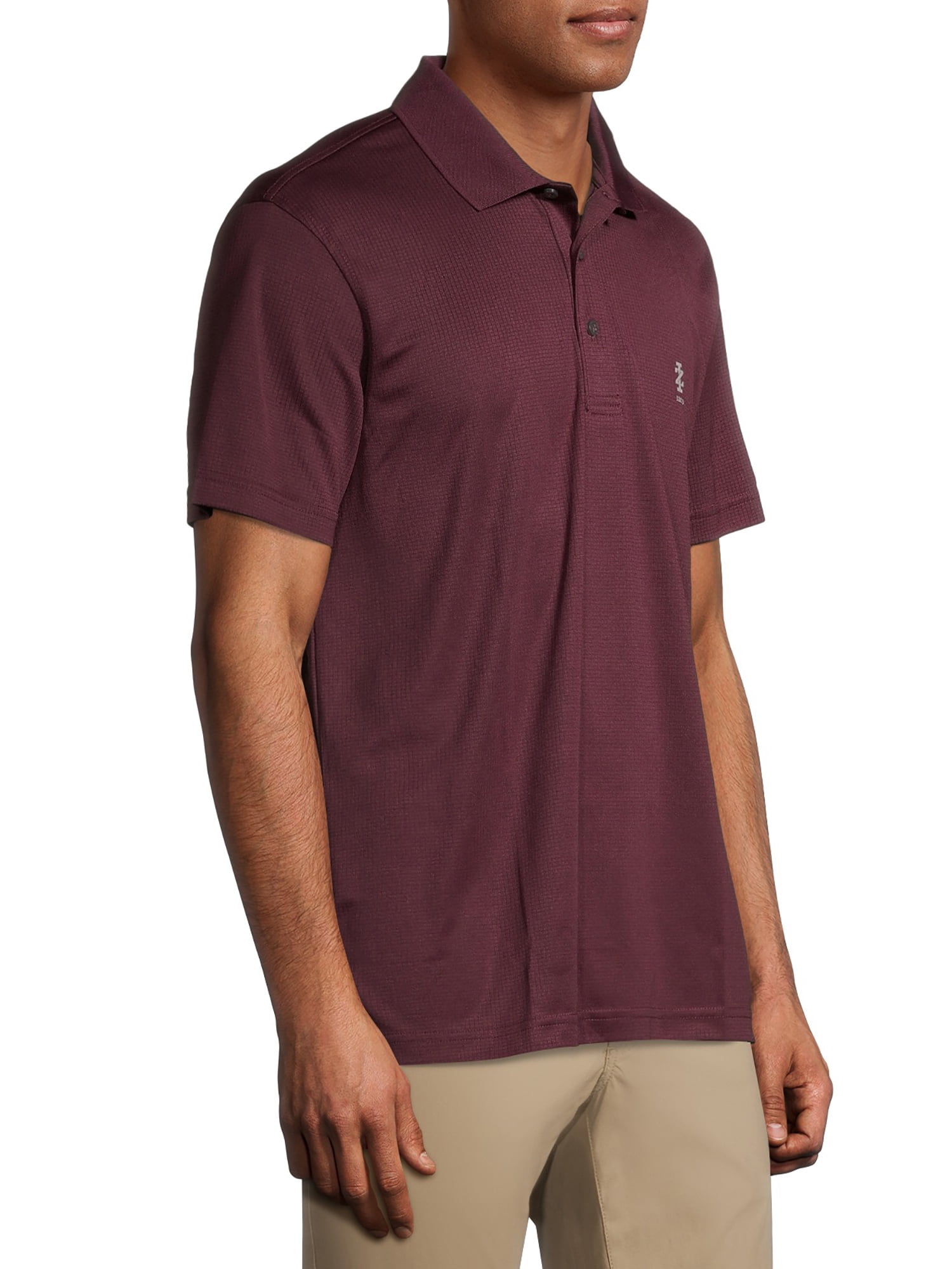 IZOD Men's Golf Comfort Stretch Grid Polo Shirt