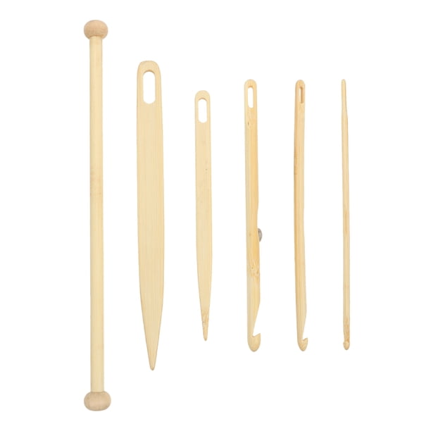 EeaseMX 1 juego de herramientas para telar, herramienta de madera para tejer, ganchos para tejer, herramientas de punto para bricolaje