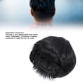 thumbnail image 4 of Men's Wig, Fashionable Short Hair Toupee, Full Textured, Stylish, Versatile for Parties, Daily Life, High Temperature Synthetic Fiber Wig, 4 of 7
