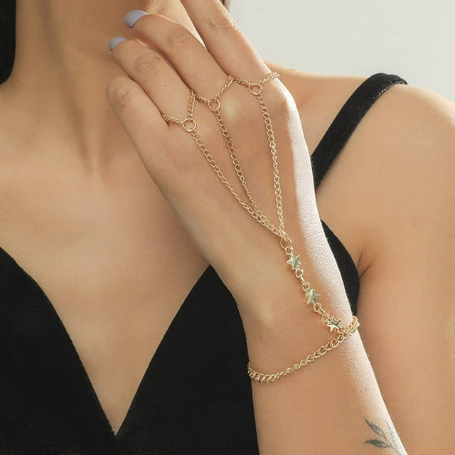 Las delicadas pulseras están hechas de aleación de alta calidad, joyas de pulsera lindas, modernas y encantadoras.