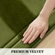thumbnail image 3 of Juego de alfombrillas de baño BYSURE de espuma viscoelástica verde salvia, 3 piezas, 3 of 8