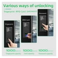 TCP/IP Fingerprint Time Attendance Machine RFID 125KHZ for Smart Door