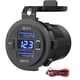 thumbnail image 1 of Enchufe de cargador de coche SUTNSCW Dual USB Quick Charge 3.0 y PD, 1 of 7