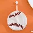 thumbnail image 2 of Ball Hanging Hand Towel Three-layer Thick Absorbent Fleece Towel Kitchen-drying Rag Handkerchief Holiday Gift, 2 of 7
