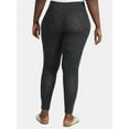 thumbnail image 2 of (2 pack) Terra & Sky Women's Plus High Waist Ankle Length Leggings, 27" Inseam, Sizes 0X-5X, 2 of 5