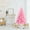 70.86in,Pink, variant on 7ft White Artificial Christmas Tree | Unlit Hinged Spruce with 1000 Branch Tips | Premium PVC Needles & Metal Stand | Easy Assembly Indoor Outdoor Holiday Decor