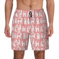 thumbnail image 2 of Goofa Cute Poodle Dog Printed Men's Swim Trunks Board Shorts Quick Dry Mens Swimming Trunks with Compression Liner,Breathable Fit Hawaii Beach Shorts-XX-Large, 2 of 9