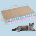 thumbnail image 2 of ZooZoo 2-Pack Curved Corrugated Cat Scratchers, Cat Scratching Board Set, Cat Scratching Post, 2 of 7