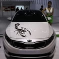 thumbnail image 2 of Scorpion Totem Decals Car Stickers Car Styling Vinyl Decal Sticker for Cars Decoration, 2 of 6
