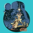 thumbnail image 2 of Girls Star Wars Stellar Scene T Shirt, 2 of 4