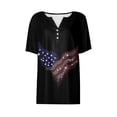 thumbnail image 4 of 250th Anniversary USA Shirts for Women American Flag T-Shirt 4th of July Shirt 250 Years Birthday Patriotic Tops, 4 of 6