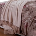 thumbnail image 7 of Andria 10 Piece King Size Comforter and Coverlet Set The Urban Port, Brown and Pink, 7 of 7