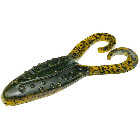 Strike King Gurgle Toad Pumpkin Pearl Soft Bait Lure