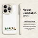 thumbnail image 1 of Funda para iPhone a prueba de golpes con un diseño único y minimalista con estampado de dibujos animados, 1 of 4