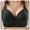 Black, variant on Womens Push Up Wireless Bra - No Underwire, Adjustable Straps, Comfort Support, 3/4 Cup, Sizes 46-50 BCD