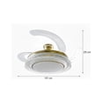 thumbnail image 5 of Ventilador De Techo Cityluz Makira Retráctil 72w 3 Tonos, 5 of 5