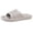 Light Gray, variant on Platform Shower Shoes for Mens Women Lightweight Water Shoes with Drain Hole Quick Drying Non Slip Slide Sandals