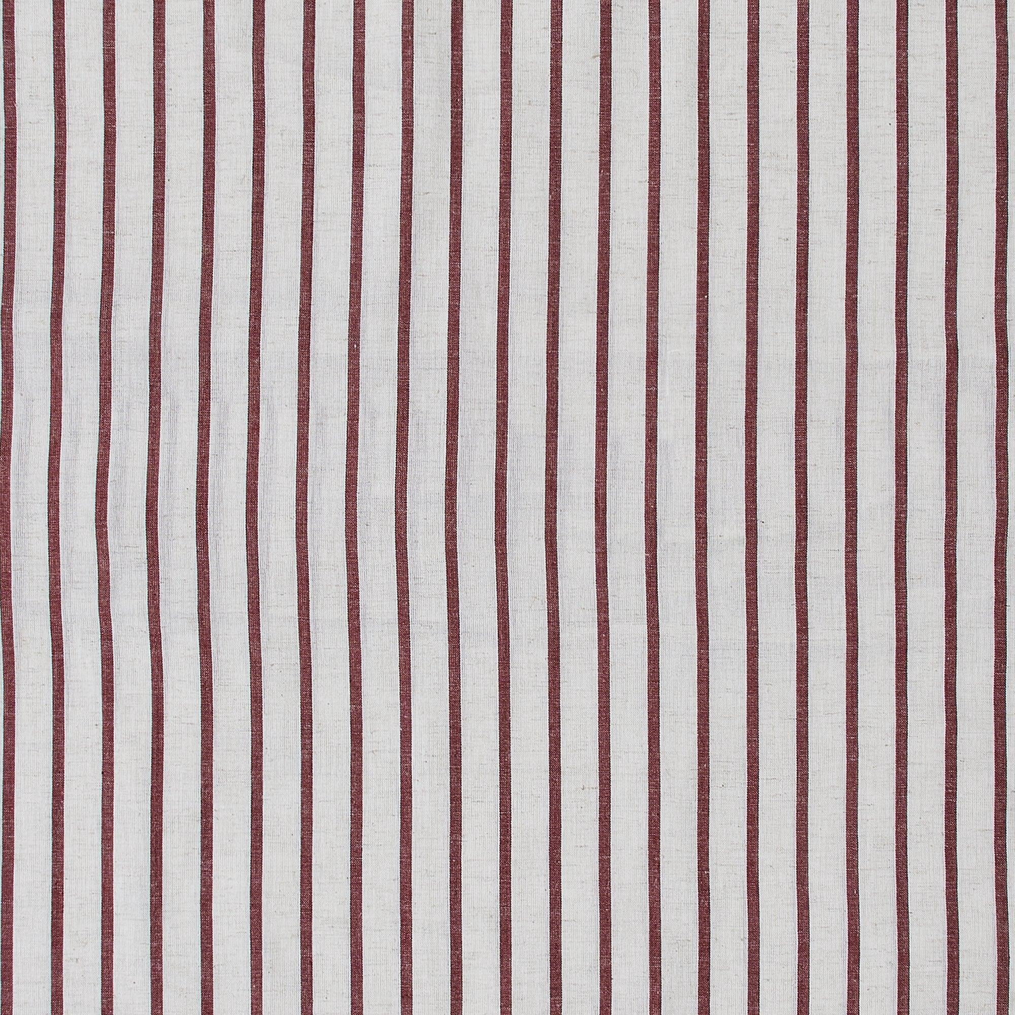 VHC Brands Celebration Farmhouse Bed Skirt Dust Ruffle, Striped, King, Red Creme, 78x80x16