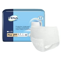 TENA ProSkin Plus, Breathable Underwear, Incontinence, Disposable, Small, 15 Ct