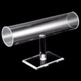 thumbnail image 3 of 2x Blet/b/jewelry/watch/props Display D H T-bar Rack, Transparente, 3 of 5