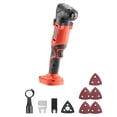 thumbnail image 1 of KFFKFF Outil Oscillant Sans Fil, Outil Oscillant Multitool 20V avec 6 Vitesses Variables 8500 - 17000 OPM, Angle d'Oscillation de 3,2°, 1 of 9