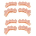 thumbnail image 1 of Cómodos Correctores Pie De Silicona De 4Pairs Para Del Pie Del Martillo Yinane Separador de dedos, 1 of 5