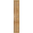 thumbnail image 2 of 10 3/4"W x 62"H TimberCraft Two 5 3/8" Boards Framed Board-n-Batten Shutters, Rough Sawn Western Red Cedar (Per Pair), 2 of 13