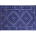 thumbnail image 1 of Ahgly Company Indoor Rectangle Southwestern Blue Country Area Rugs, 3' x 5', 1 of 4