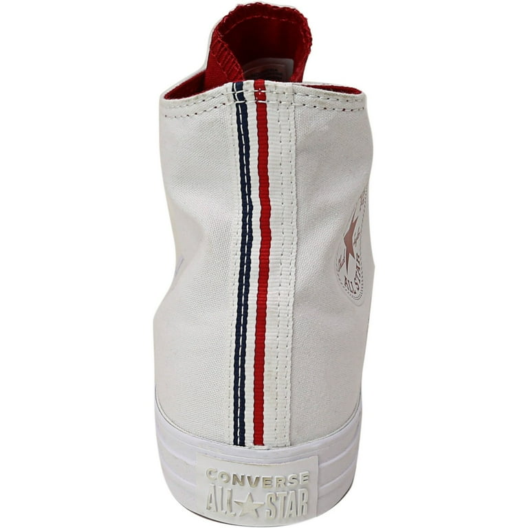 White and cheap red chuck taylors