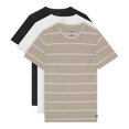 thumbnail image 1 of Lyle & Scott Mens Striped T-Shirt (Pack of 3), 1 of 2