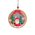 thumbnail image 2 of Christmas Decorations LED Light Emitting Christmas Tree Pendant Santa Claus Snowman Deer Night Light Ornaments Pendant, 2 of 6