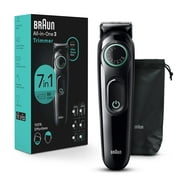 Braun Series 3 3470 All-in-One 7-in-1 Electric Grooming Kit with Beard Trimmer for Men