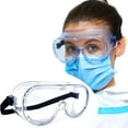 thumbnail image 2 of Woodpecker Full Sealed Safety Goggles over Glasses Anti Fog Clear Lens Lab Eye Protective, 2 of 5