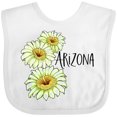 thumbnail image 3 of Inktastic Arizona Saguaro Cactus Flowers Boys or Girls Baby Bib, 3 of 4