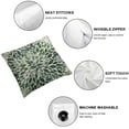 thumbnail image 6 of Ullo0ord Pillow Covers Inches Flower Throw Pillow Case Gray Pillow Cover Cushion Cover for Home Sofa Bedroom Livingroom, 6 of 7