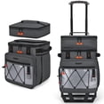 thumbnail image 4 of Cooler TOURIT de 75 latas, desmontable, de dos pisos con ruedas, 4 of 4