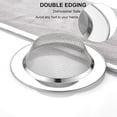 thumbnail image 3 of Stainless Steel Sink Drain Strainer, Rust-Free with Wide Rim for Micro-Perforation &amp; Easy Clean, Dishwasher Safe Usage, 3 of 8