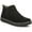 Black, variant on Dr. Scholl's Womens See Me Faux Suede Slip On Ankle Boots - Medium & Wide Width