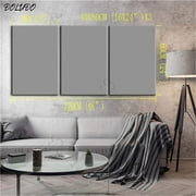 3 Panel Canvas Wall Art Blue Eyes Wild Animals Lion Black White Lion King Wall Paintings Canvas Poster for Wall Decor for Men Living Room Bedroom with Wooden Frame Ready to Hang 16*24inch*3pcs