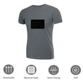 thumbnail image 3 of Coolnut Men's T Shirt Odor Protection Short, Happy Valentine'S Day With Gold Hearts Mens Short Sleeve Tees, Grey Crew-Neck Casual Tee Shirts, XL, 3 of 6