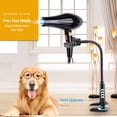 thumbnail image 2 of Support de Sèche-Cheveux Mains Libres Support de Sèche-Cheveux à Clip Réglable pour Table de Toilettage pour Chien Bras avec Clip, 2 of 7