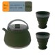 thumbnail image 3 of Hervidor Plegable para Exteriores Silicona 1 5 L Viajes (taza Hervidor) Verde, 3 of 9