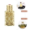 thumbnail image 4 of MasteelfCA 3ml Exquisite Essential Oil Spray Bottle Hollow Flower Engraving Perfume Bottles, 4 of 9