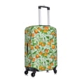 thumbnail image 3 of Xecao Tangerine print Elastic Luggage Cover, with double-sided print , is perfect for travel, business, and daily use, 3 of 9