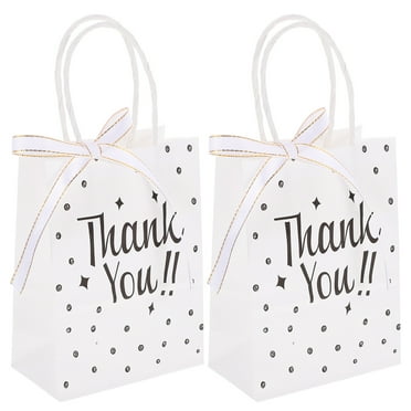 Thank You Bags for Party Favors Goodie Bags Small Paper Bags with ...