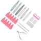 thumbnail image 2 of Juego De Herramientas Para Quitar Uñas 13 Uds. Juego De Herramientas Para Quitar Uñas Tira De Pulido Papel De Limpieza Tijeras Para La Piel Muerta Kit Doméstico ANGGREK Otros, 2 of 8
